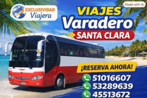 guagua destino santa clara varadero o varadero santa clara